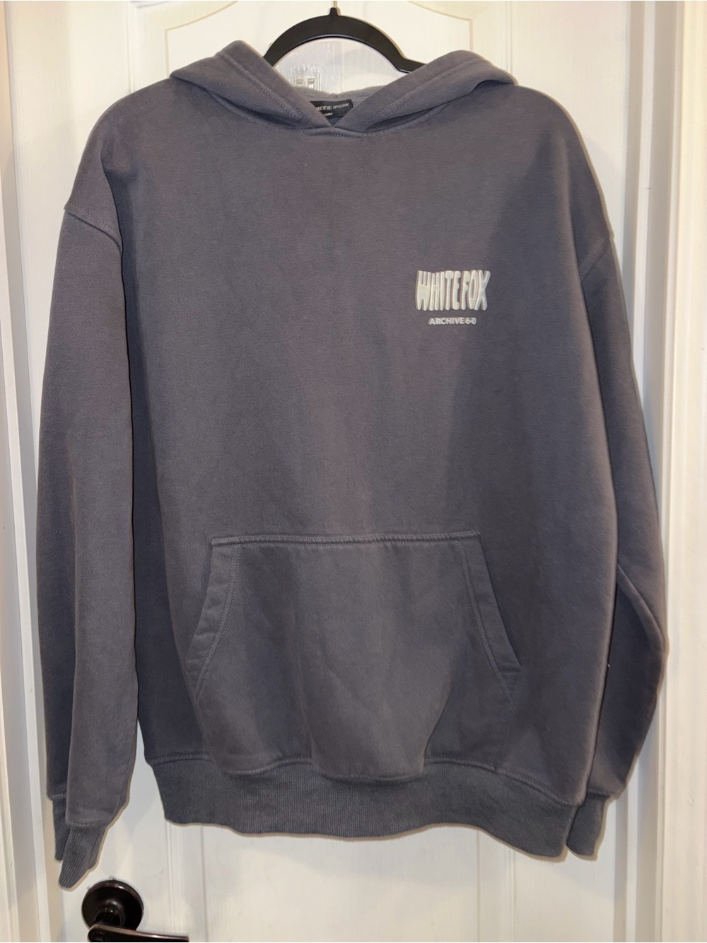 White Fox Boutique Charcoal Gray Hoodie